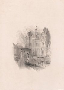 パリ市庁舎 作： William Miller