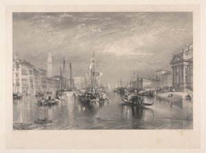 O Grande Canal, Veneza 作： William Miller