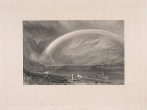 ライン川 - オスタースペイとフェルツェン 作： William Miller