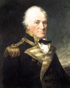 副提督ジョン・ハンターの肖像 作： William Mineard Bennett