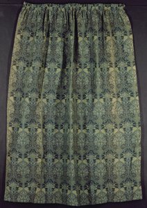 「ハニカム」デザインのカーテン（タペストリー） 作： William Morris