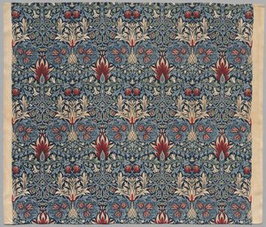 ヘビの頭、20世紀初頭。 作： William Morris