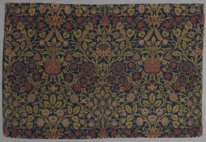 バイオレットとコロンバイン、1883年。 作： William Morris