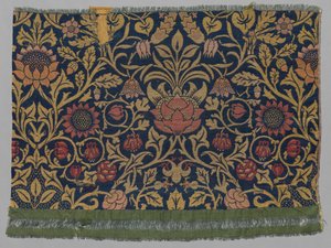 バイオレットとコロンバイン、1883年。 作： William Morris