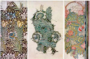 ウィリアムモリス1834-1896、1934年の作業図面。 作： William Morris