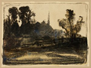 風景 作： William Morris Hunt