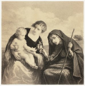 占い師 作： William Morris Hunt