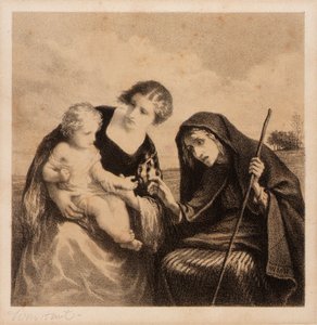 占い師 作： William Morris Hunt