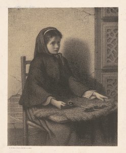 バイオレットガール 作： William Morris Hunt