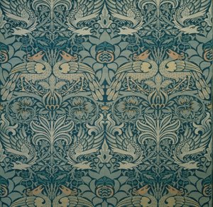 装飾生地、1876-1890。 作： William Morris Tapestry Works