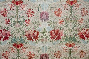 装飾生地、1880年。 作： William Morris Tapestry Works