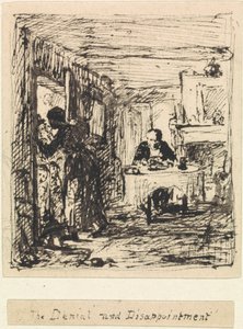 否定と失望 作： William Mulready