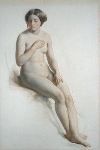 少女のヌード・スタディ