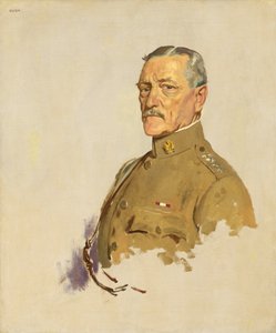 ジョン・ジョセフ・パーシング、1919年頃。 作： William Newenham Montague Orpen