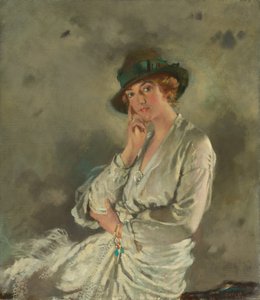 1914年、チャールズ・S・カーステアズ夫人。 作： William Newenham Montague Orpen