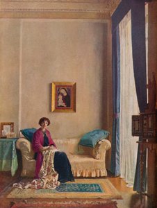 クロフォード伯爵とバルカーレス伯爵夫人、c1898-1914、1914 作： William Newenham Montague Orpen