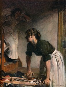 ウォッシュハウス、1905、1906 作： William Newenham Montague Orpen