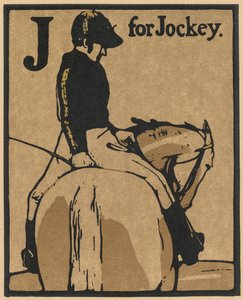 12 スポーツ年鑑: J for Jockey 作： William Nicholson