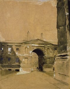 カンタベリー ゲート、クライスト チャーチ、オックスフォード 作： William Nicholson