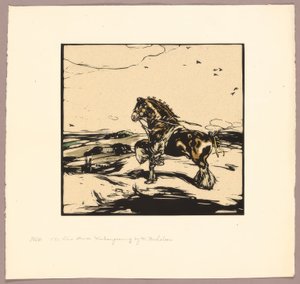 Das Shire Horse 作： William Nicholson
