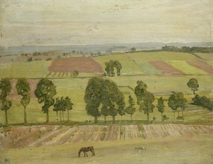 グラストンベリー平原 作： William Nicholson