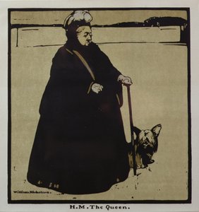 H.M. 女王（カラーリソ） 作： William Nicholson