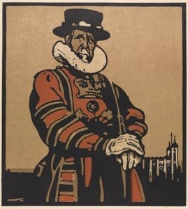 ロンドンタイプ：ビーフィーター 作： William Nicholson