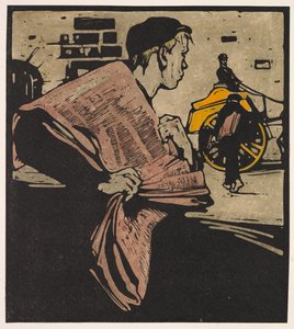 ロンドン タイプ: ニュースボーイ 作： William Nicholson
