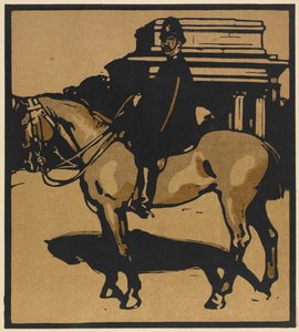 ロンドン タイプ: 警官 (コンスティチューション ヒル) 作： William Nicholson