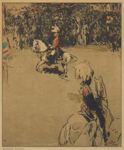 馬に乗ったロバーツ卿 作： William Nicholson