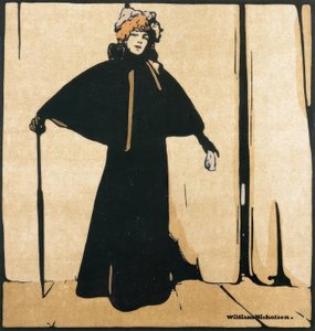 サラ・ベルナールの肖像 作： William Nicholson