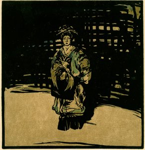 サダ・ヤッコ、1902年頃（クロモリト） 作： William Nicholson