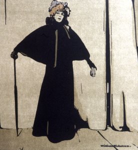 サラ・ベルナール (1844-1923) 作： William Nicholson