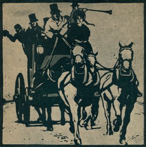 フォー・イン・ハンド、c1898、1935。 作： William Nicholson