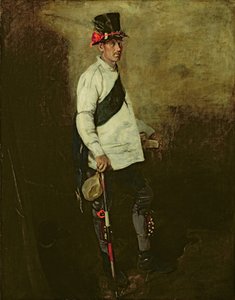 モリスの踊り子 (キャンバスに油彩) 作： William Nicholson