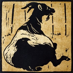 ウィリアム・ハイネマンが発行した「The Square Book of Animals」の「面倒くさいヤギ」 作： William Nicholson