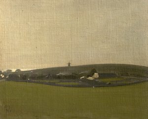 ウィンドミル、ブライトン ダウンズ、ロッティングディーン 作： William Nicholson