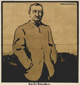 12の肖像：セシル・ローズ 作： William Nicholson