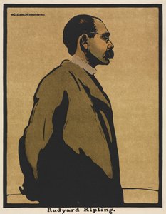 12の肖像: ラドヤード・キプリング 作： William Nicholson