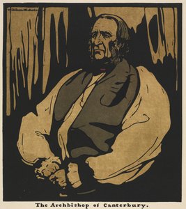 12の肖像: カンタベリー大司教 作： William Nicholson