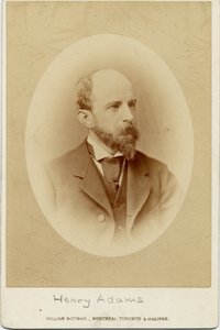 ヘンリー・アダムス（1838-1918）、アメリカの歴史家（アルブメン写真） 作： William Notman