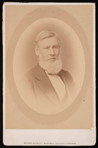 エイサ・グレイの肖像 1810-1888年 1876年以前 作： William Notman