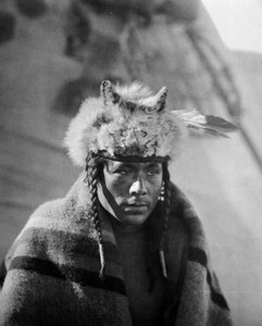 プレーリーインディアン カナダ 19世紀後半 - 写真提供：ノートマン 作： William Notman