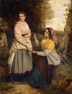 ジプシーの予言、1877 作： William Oliver