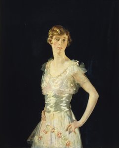 ガーデニアの肖像、4分の3の長さ、1915 作： William Orpen