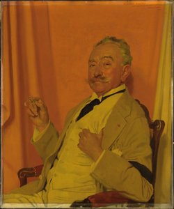 1922年のローランドノドラーの肖像 作： William Orpen
