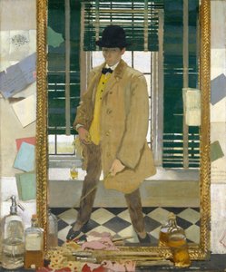 自画像、1910年頃 作： William Orpen