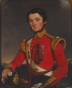 ウィリアム・フレミング中尉、第45（ノッティンガムシャー）歩兵連隊 作： William Owen Harling