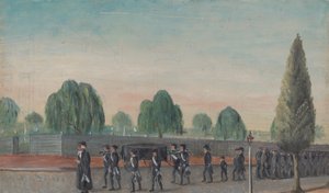 大人の葬送行列、1870年代。 作： William P. Chappel