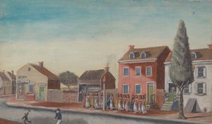 ティーパーティー、1870年代 作： William P. Chappel